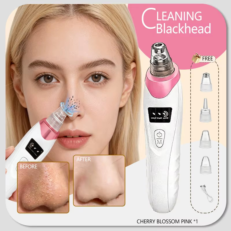 2025 New Upgrade Nose Blackhead Remover Pimples and Blackheads Vacuum from the Face Cleaner Tool