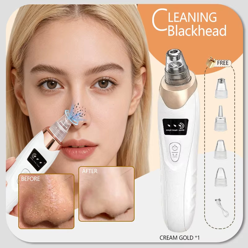 2025 New Upgrade Nose Blackhead Remover Pimples and Blackheads Vacuum from the Face Cleaner Tool